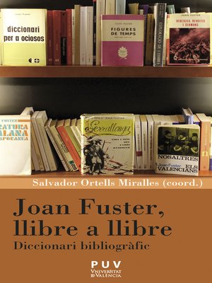 cover image of Joan Fuster, llibre a llibre